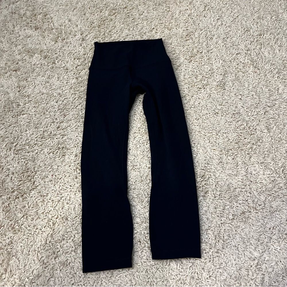 Lululemon navy align 21” leggings size 2